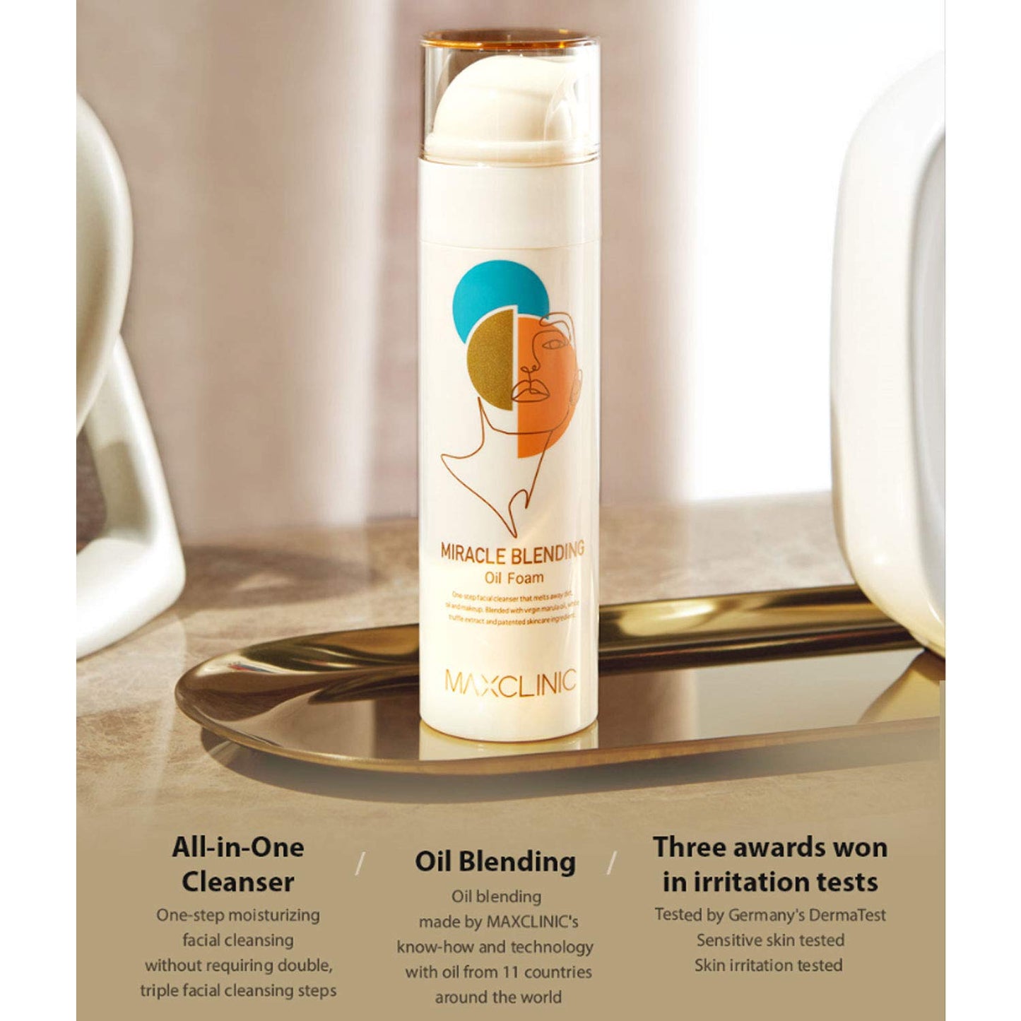 [All in one facial cleanser] Miracle Blending Oil Foam