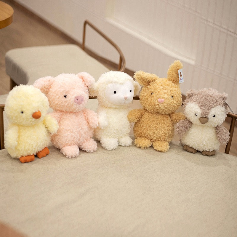 Adorable Farm Plush Animals – Soft, Cuddly & Perfect for All Ages!