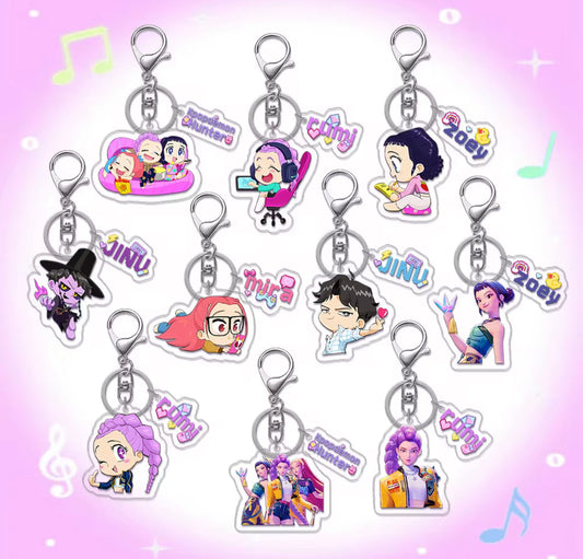 ✨ [K-Pop Demon Hunters] Acrylic Keychains ✨
