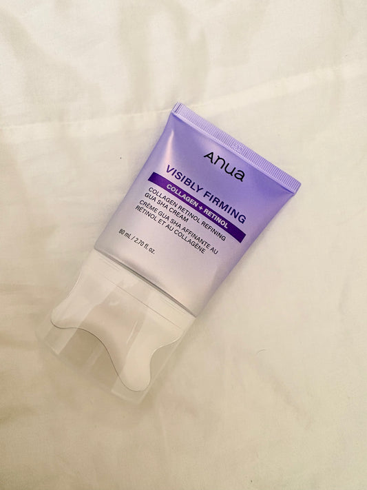 Anua Visibly Firming Collagen + Retinol Gua Sha Cream | 80ml / 2.70 fl o