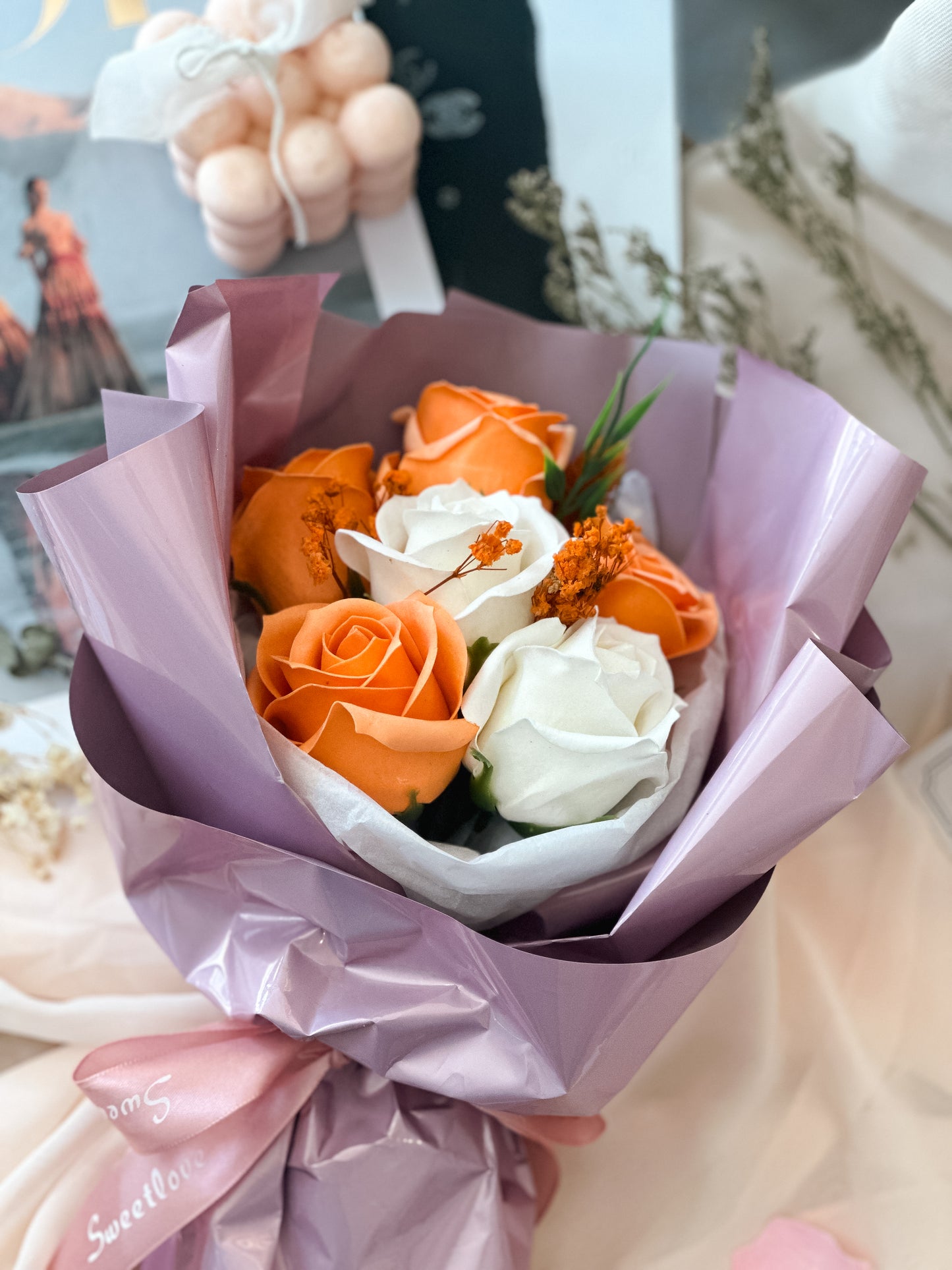 Money 6-Flowers Bouquet