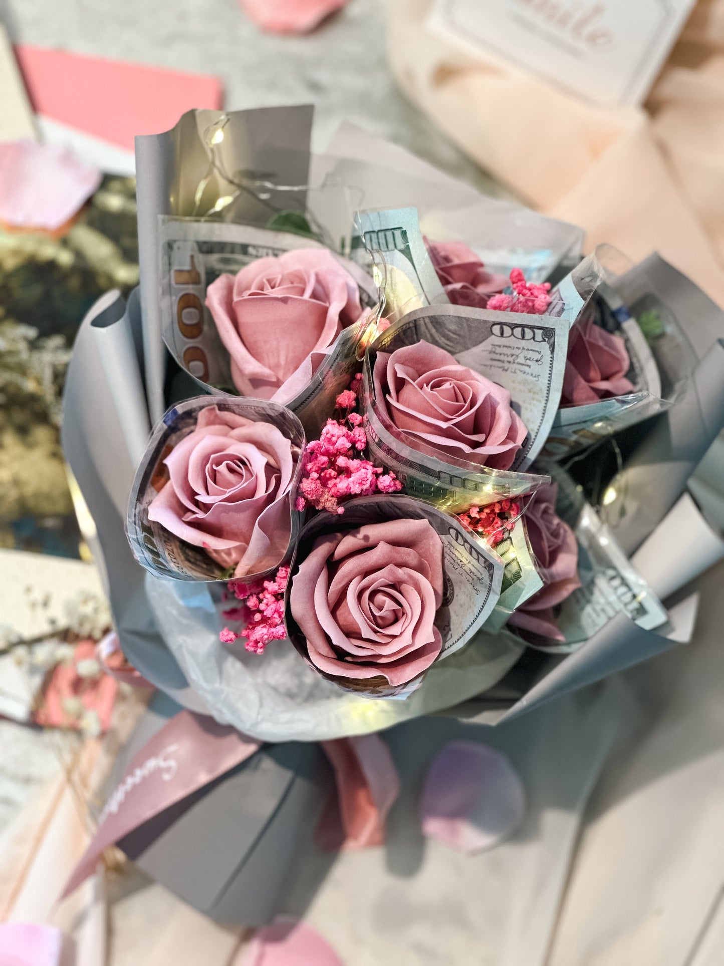 Money 7-Flowers Bouquet