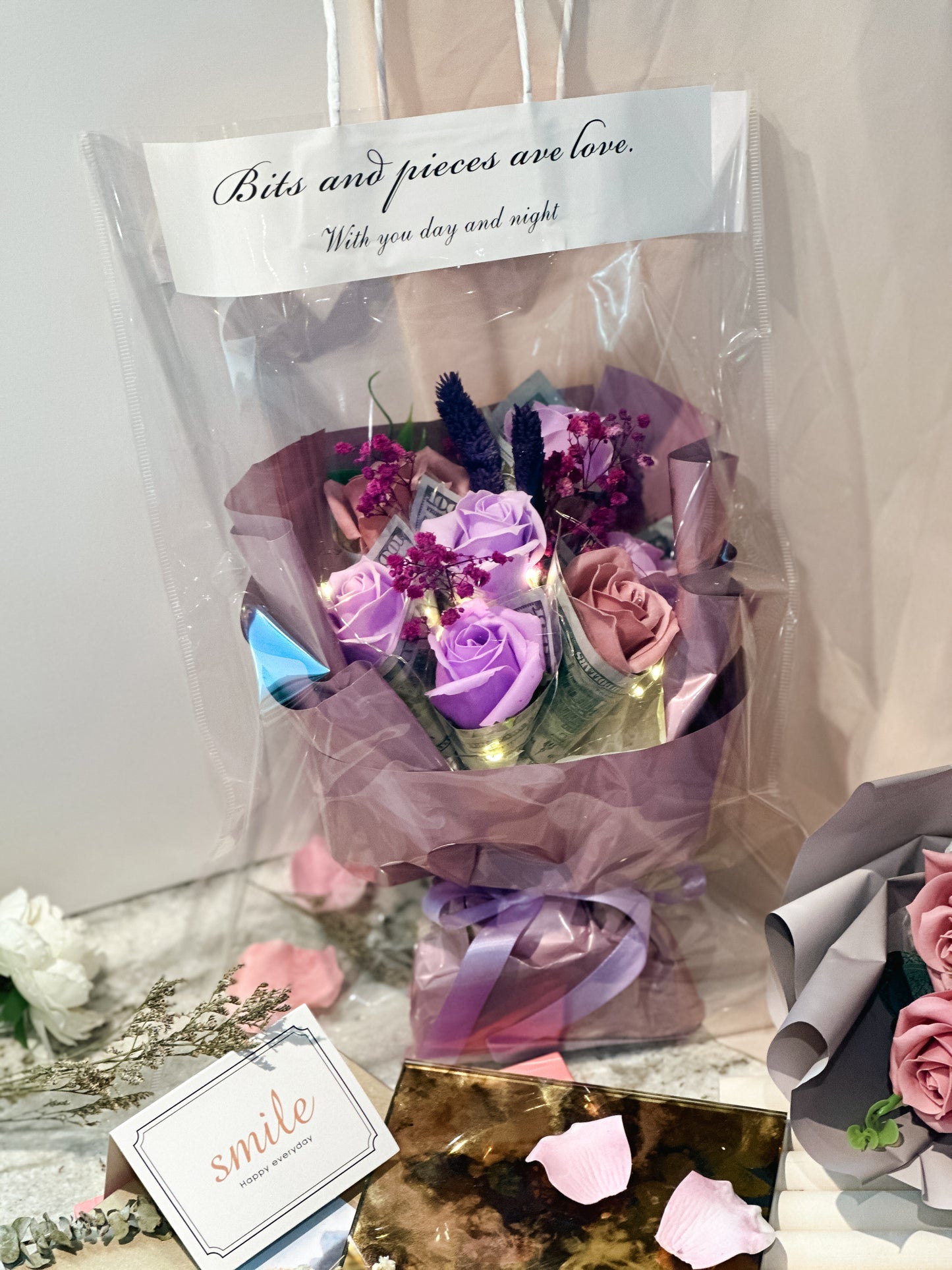 Money 7-Flowers Bouquet