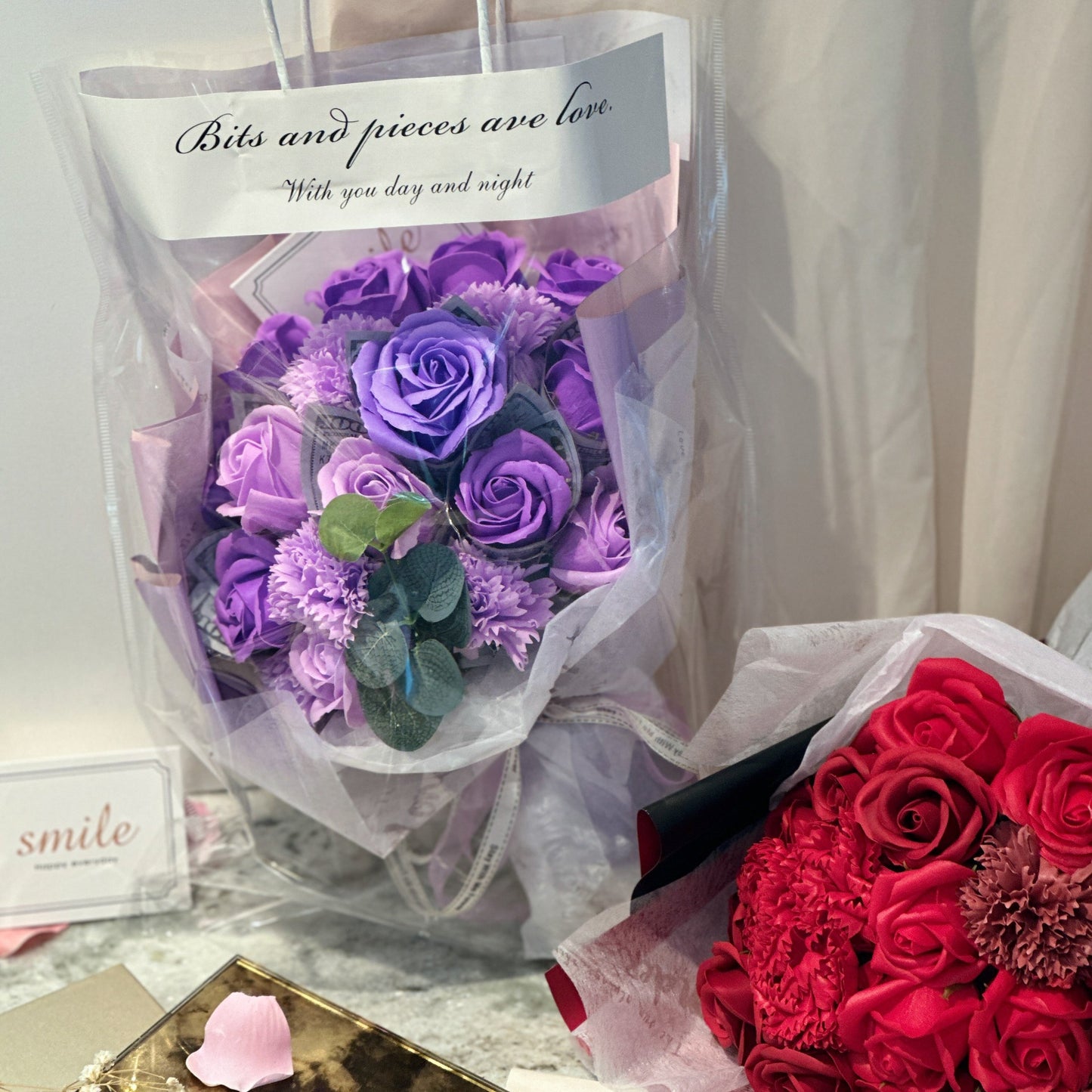 Money 14-Flowers Bouquet