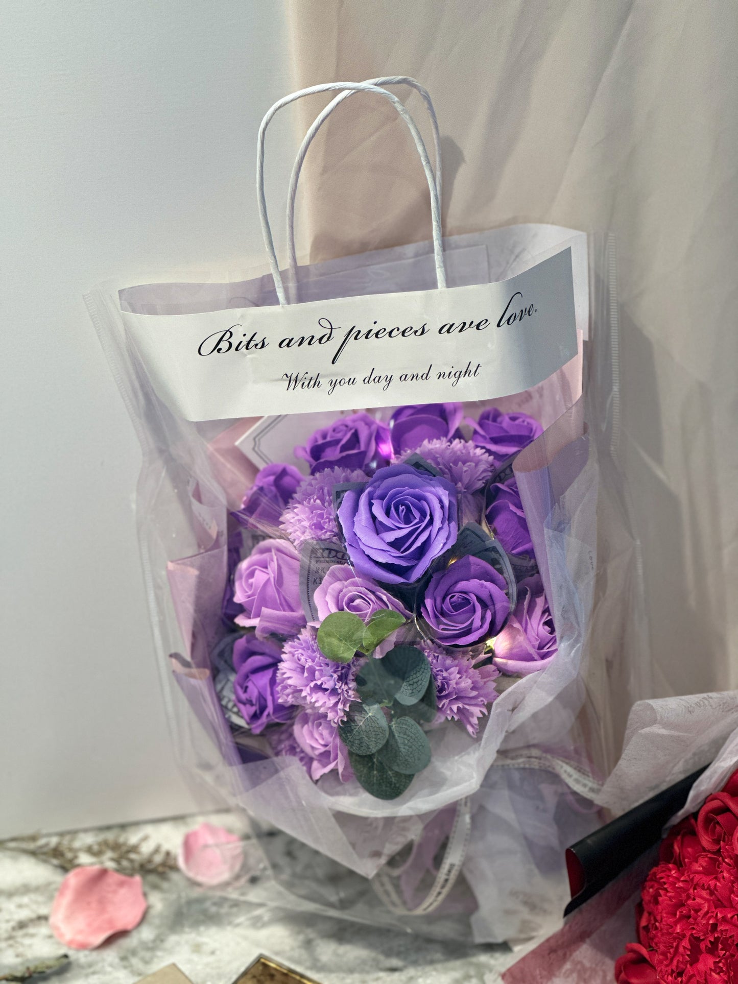 Money 14-Flowers Bouquet