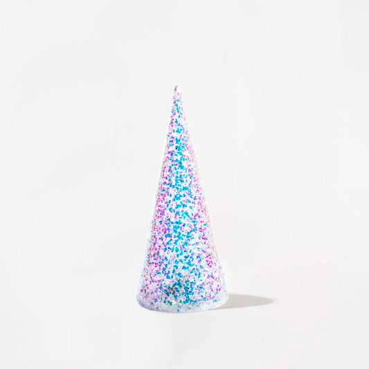 LED White Sequin Tree