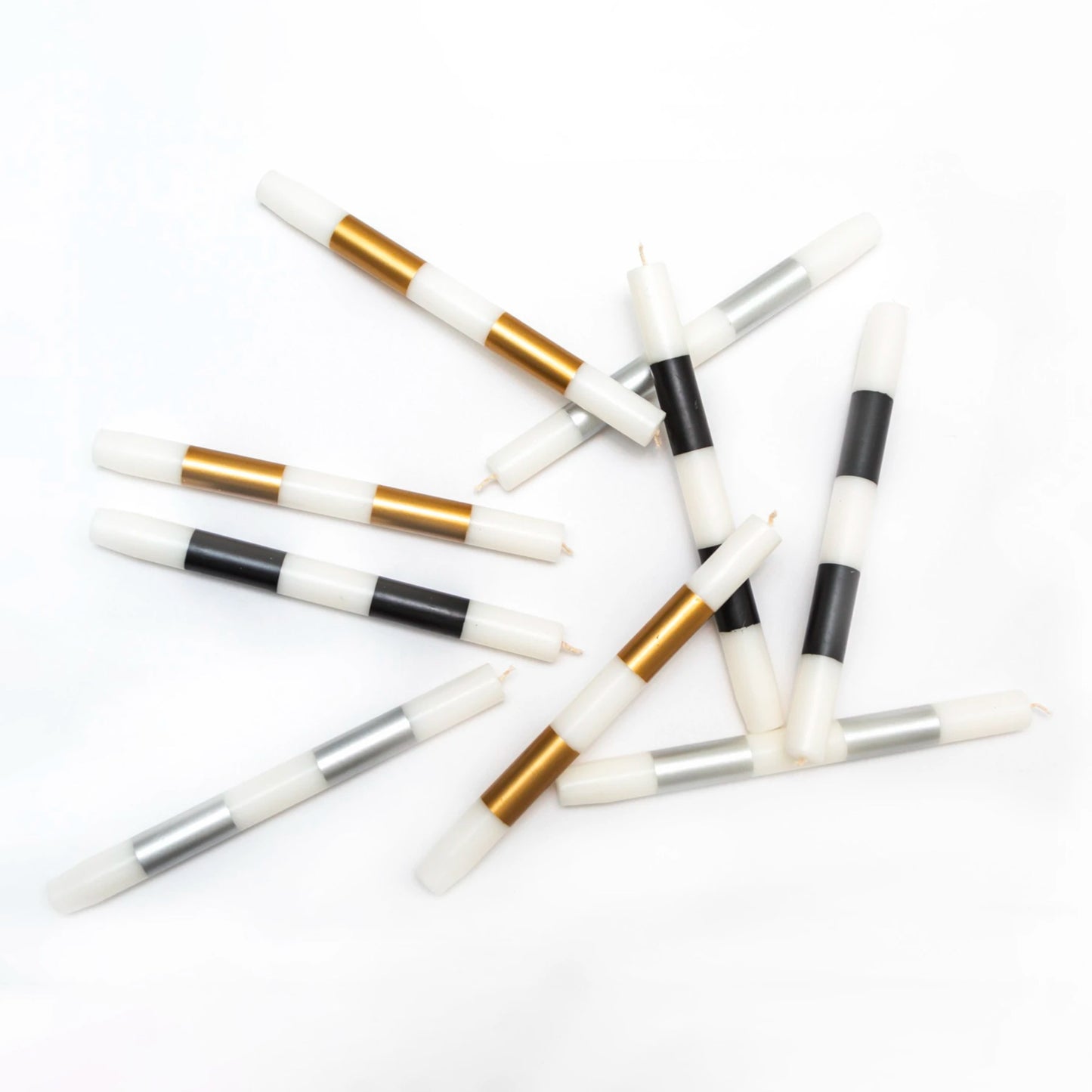 Modern and Festive Formal Candles, Set of 6