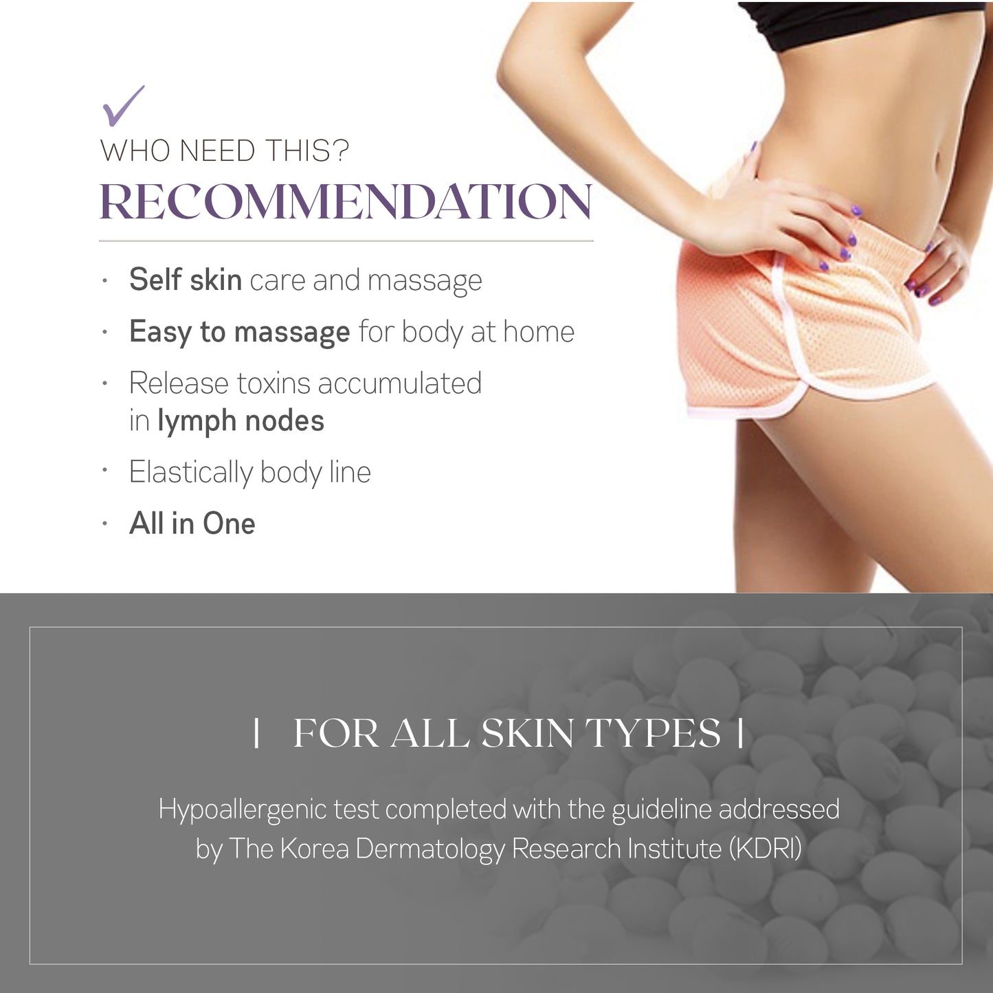 [Fat burning PPC body cream] Hi Slender with 5 surgical massage balls